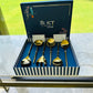 Serving Spoons Set of 6 - Gold