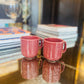 Coffee/ Mugs l Red Coffee Mugs l Natural Tea Cup l Mugs l Ceramic Mugs l