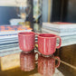 Coffee/ Mugs l Red Coffee Mugs l Natural Tea Cup l Mugs l Ceramic Mugs l