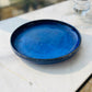 11" Deep Dish - Blue l Ceramic Dinner Plate l Serving Pottery Dish l Rustic Plate l