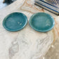 Snack Plates - Set of 6 Round l Snack Plates l Ceramic Plates l Sage Green Plate l Stylish Plate l