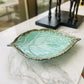 Leaf Platter - Green l Handmade ceramic leaf l Serving dish l Serving Green Leaf l